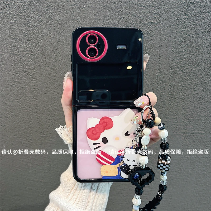 （vivoxflip系列)折叠奶油壳适用vivoxflip手机壳防摔爆款保护套潮