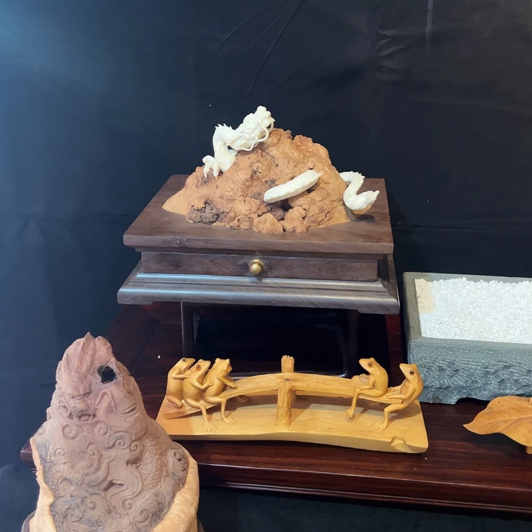 荔枝木陈*泽荔枝木龙的香炉