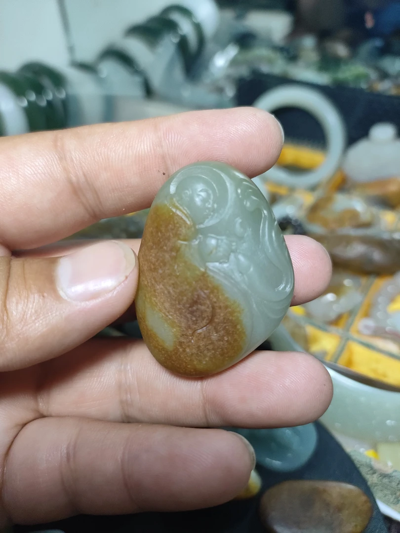 和田玉独籽悟道禅心