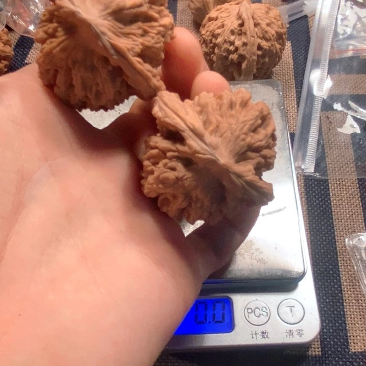 吊坠文玩核桃虎头全品