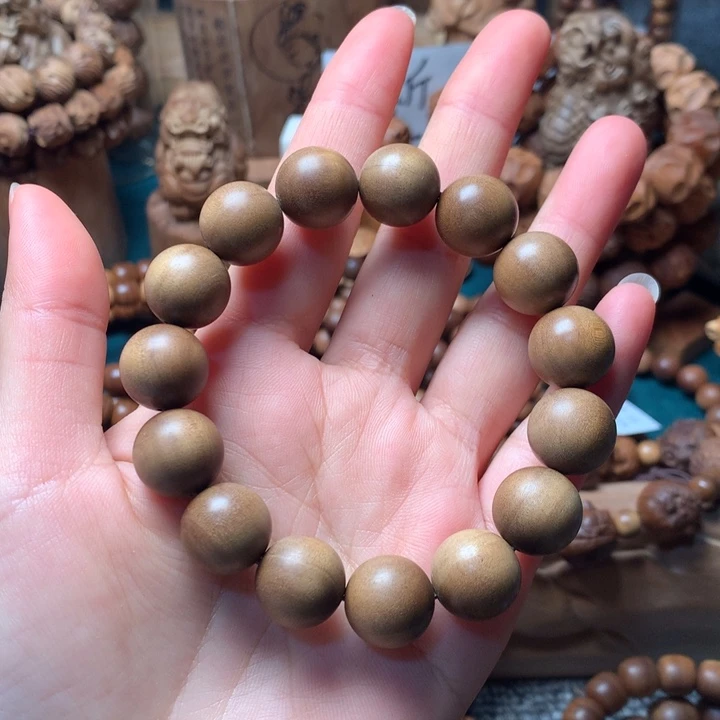 檀香木手串/手链老山檀香1.4瑕