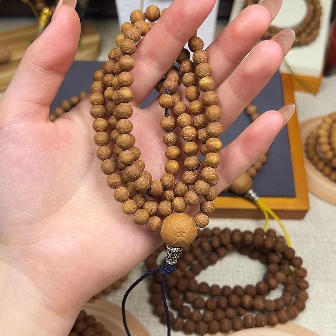凤眼菩提吊坠酸枣核108