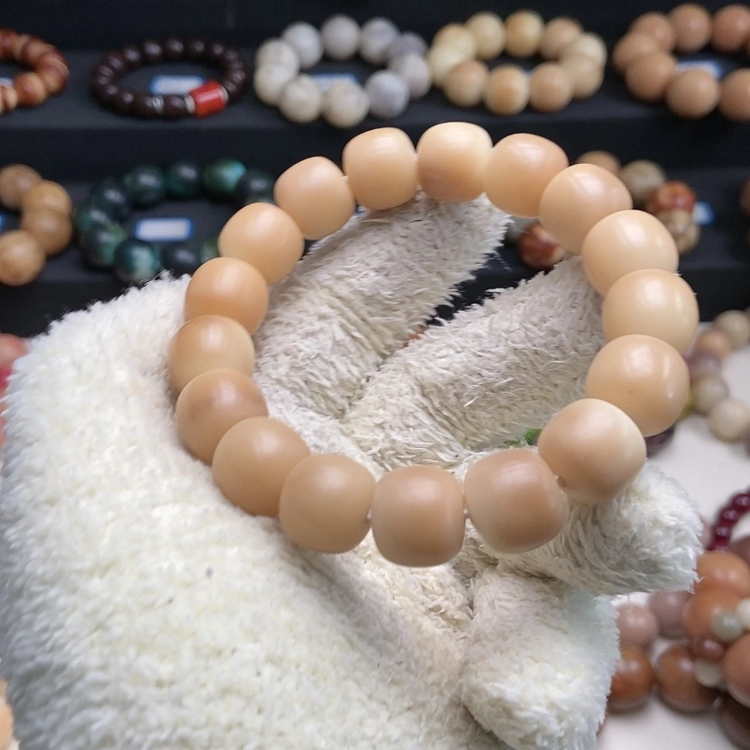 菩提根/象牙果吊坠14mm脏脏色