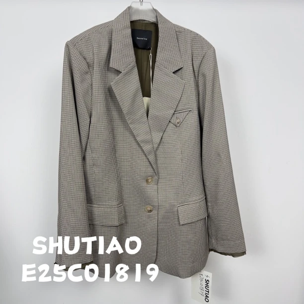 【SHUTIAO】2025春夏：新款小众设计款外套E25C01819