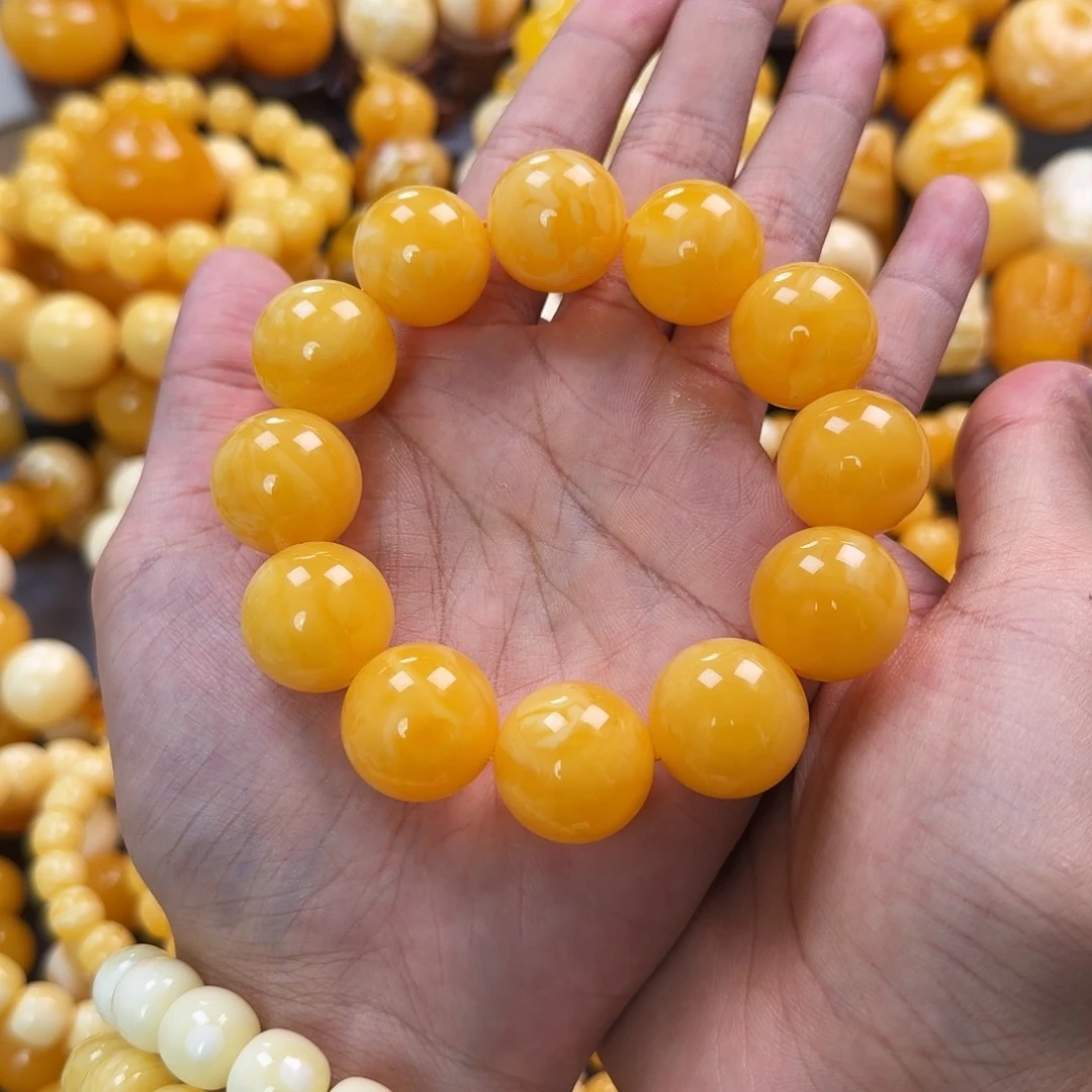 琥珀未镶嵌珠宝奇石20mm同料