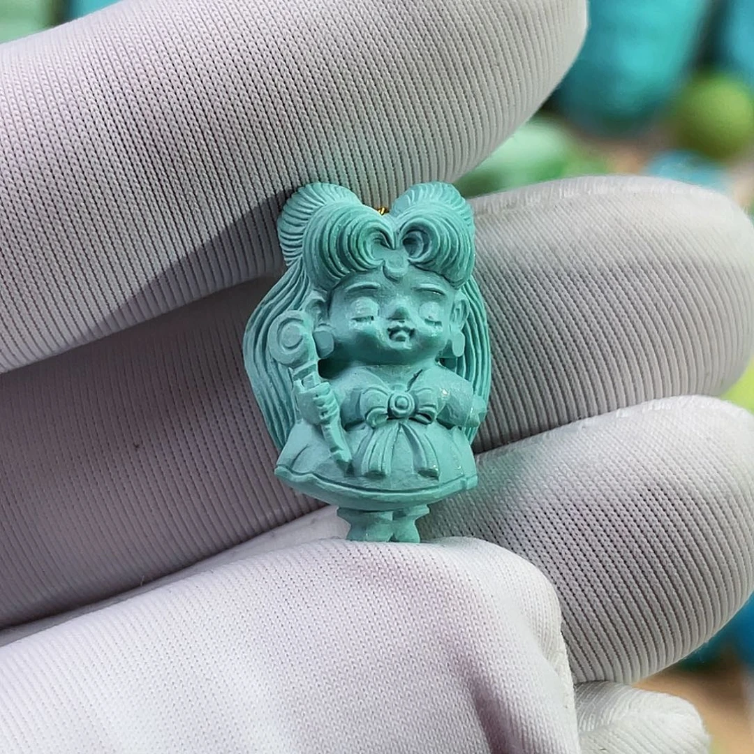 绿松石未镶嵌珠宝奇石