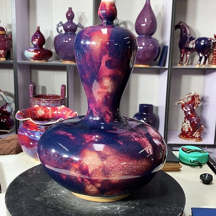 瓷片中国神垕精品钧瓷