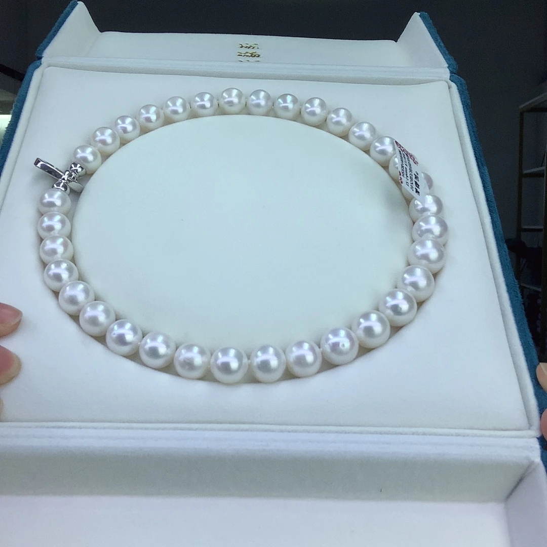 淡水珍珠颈饰未镶嵌无核12-14