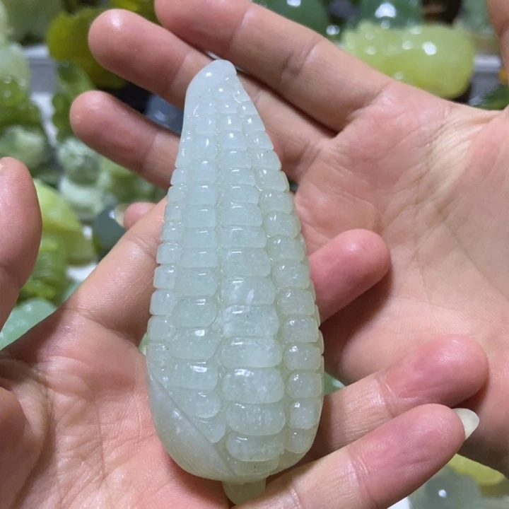 【闪购商品】未镶嵌蛇纹石玉把件