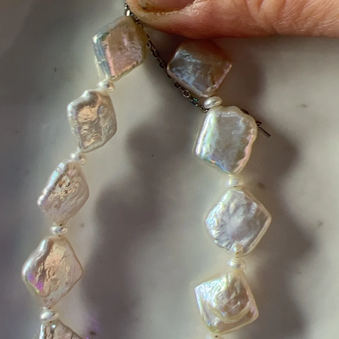 合金手绳淡水珍珠