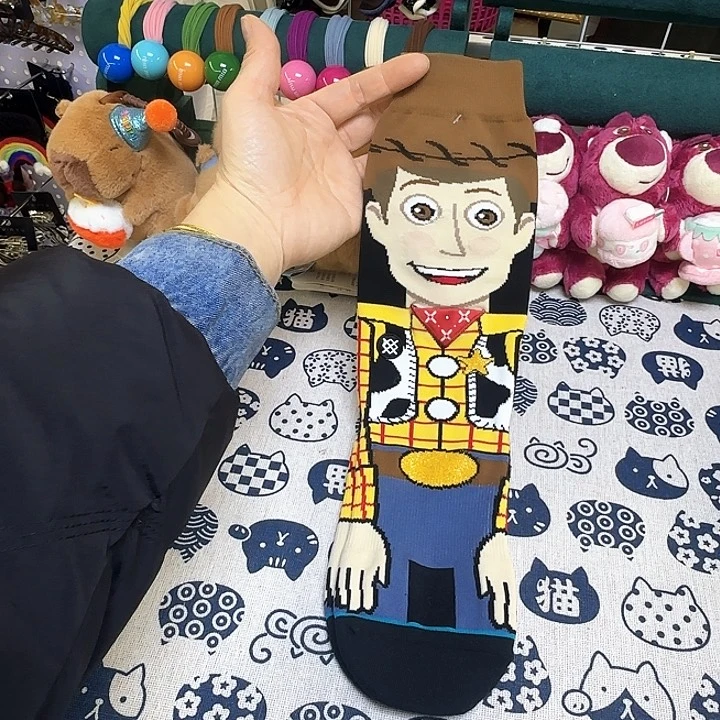 棉029st袜子m码 三双包邮