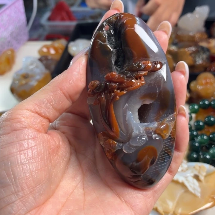 未镶嵌颈饰玛瑙/玉髓