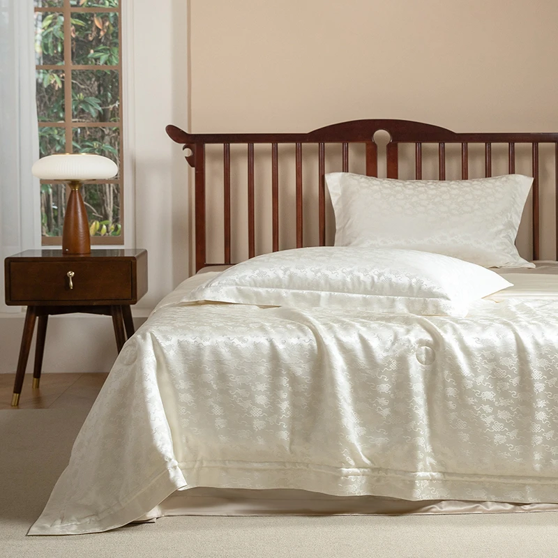 【潞安府】 真丝提花可水洗蚕丝被—吉祥八宝乙巳