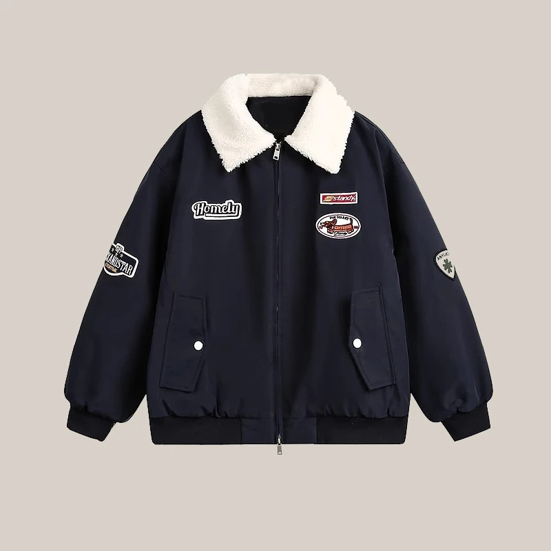 青少年女童派克服棉服外套2024新款时尚百搭女大童洋气上衣保暖