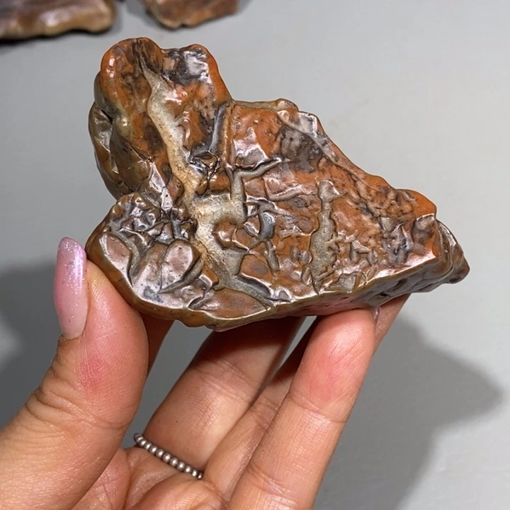 玛瑙/玉髓车挂合金心*长45