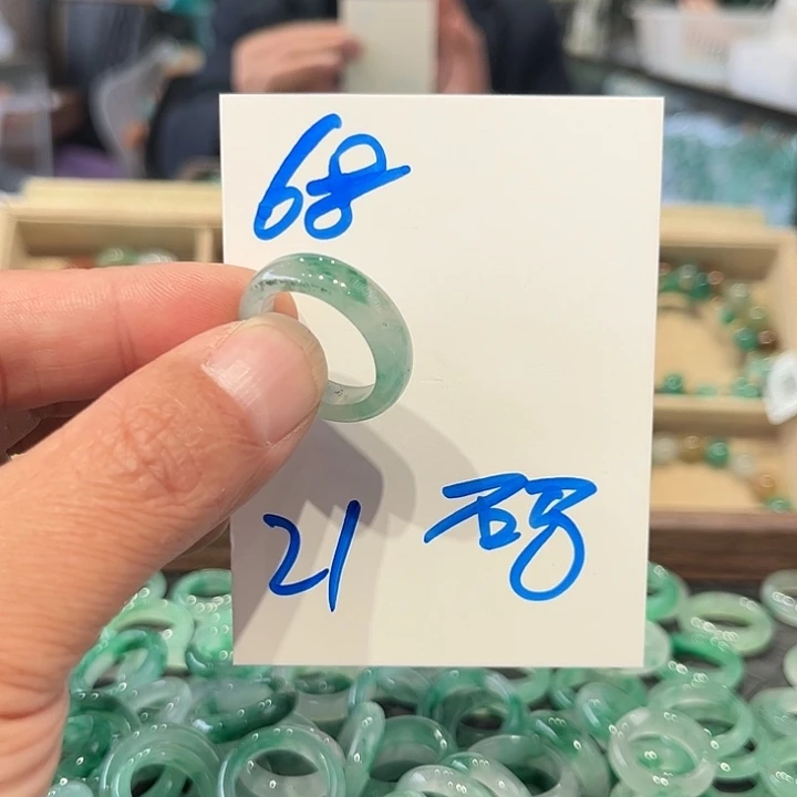 石英质玉未镶嵌戒圈