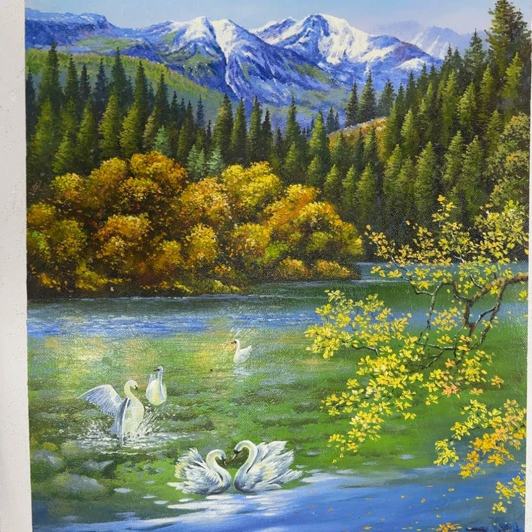 油画加油加油努力加油加油