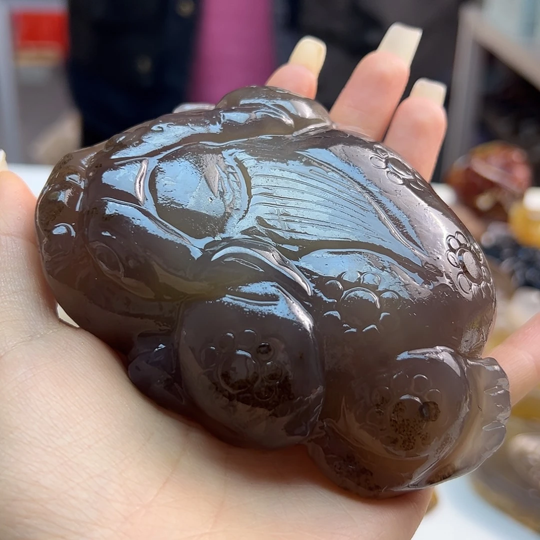 迪***卫玛瑙/玉髓未镶嵌吊坠(不含链)