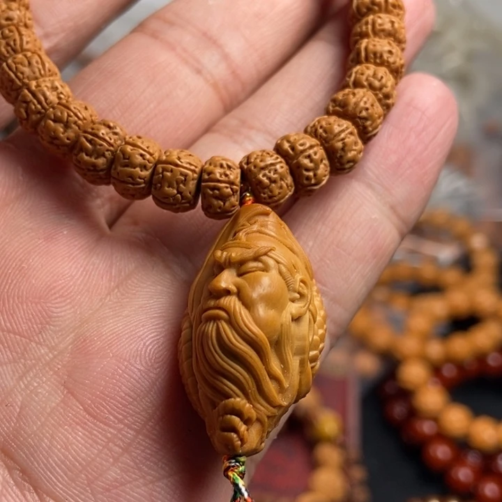 猴头核桃吊坠今天