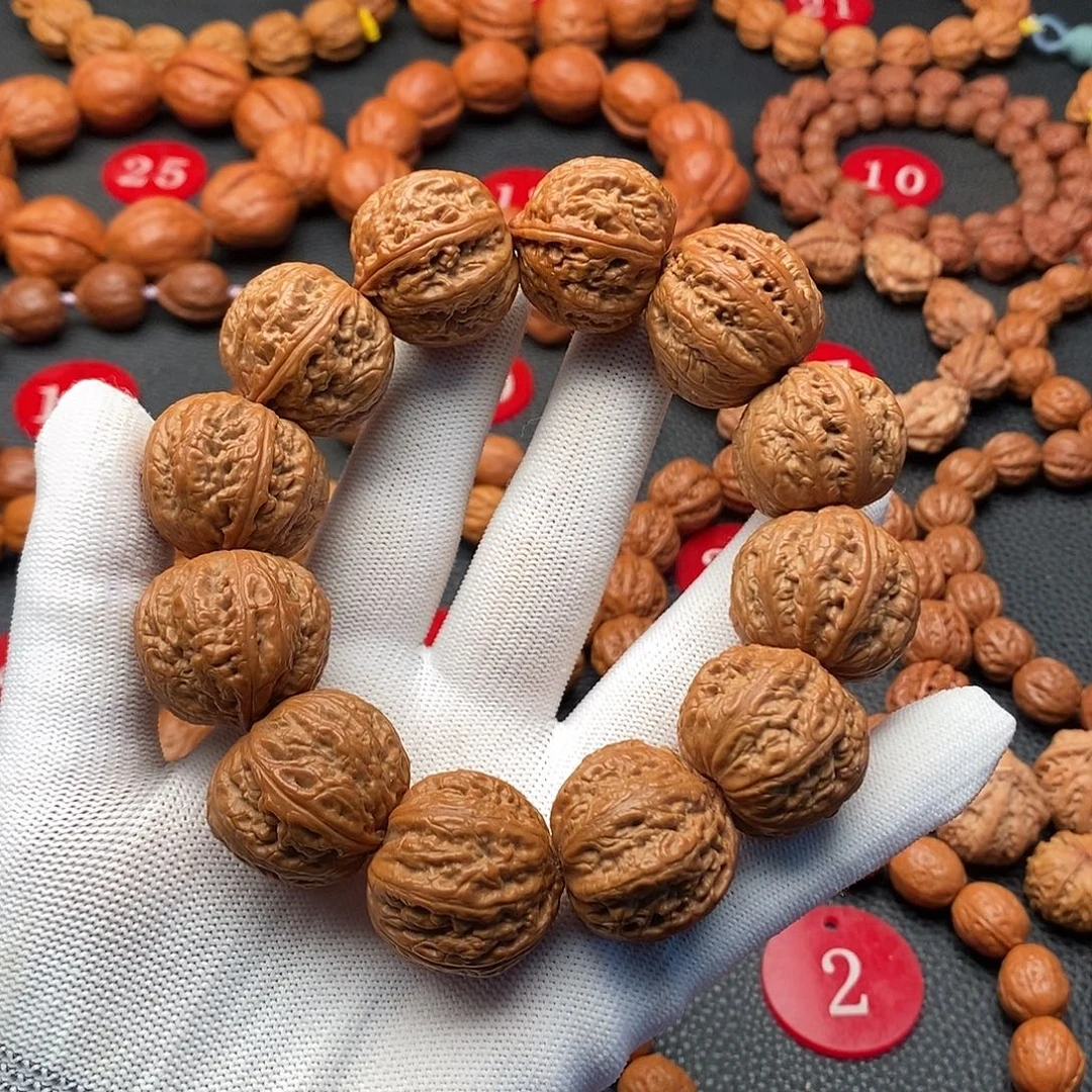 文玩核桃手串27尺磨盘