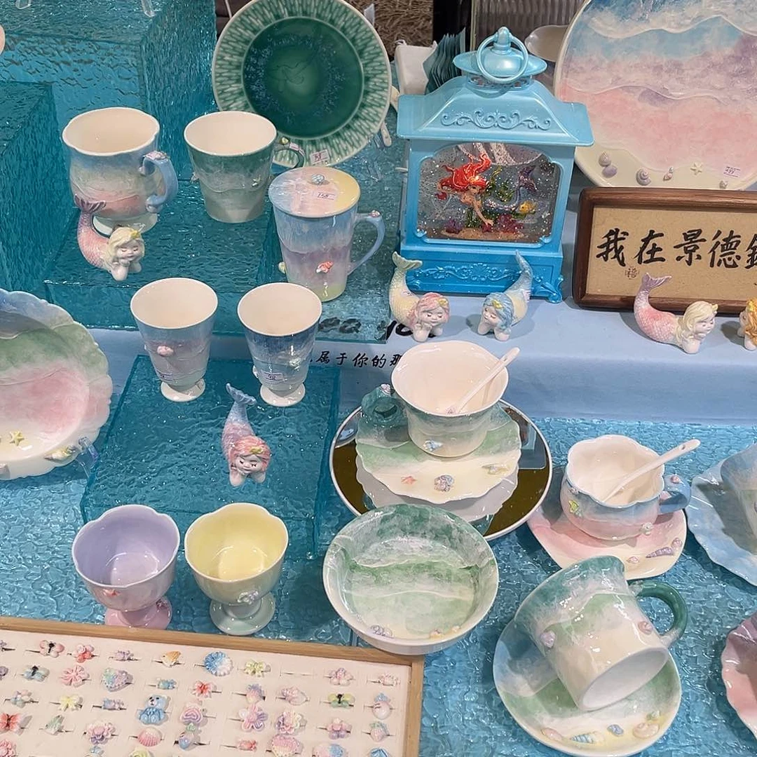 摆件陶瓷陶瓷陶瓷