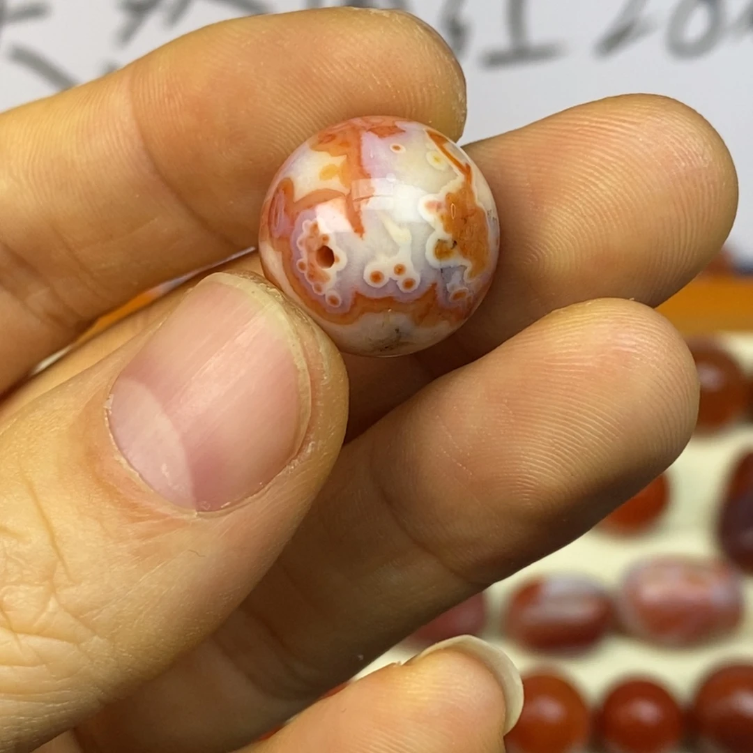 南红玛瑙未镶嵌手链