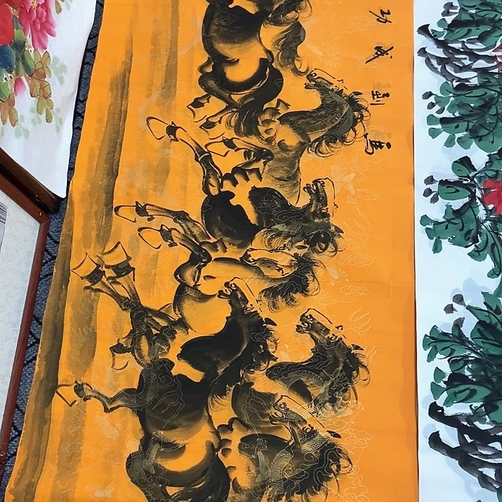 小周画廊的直播间