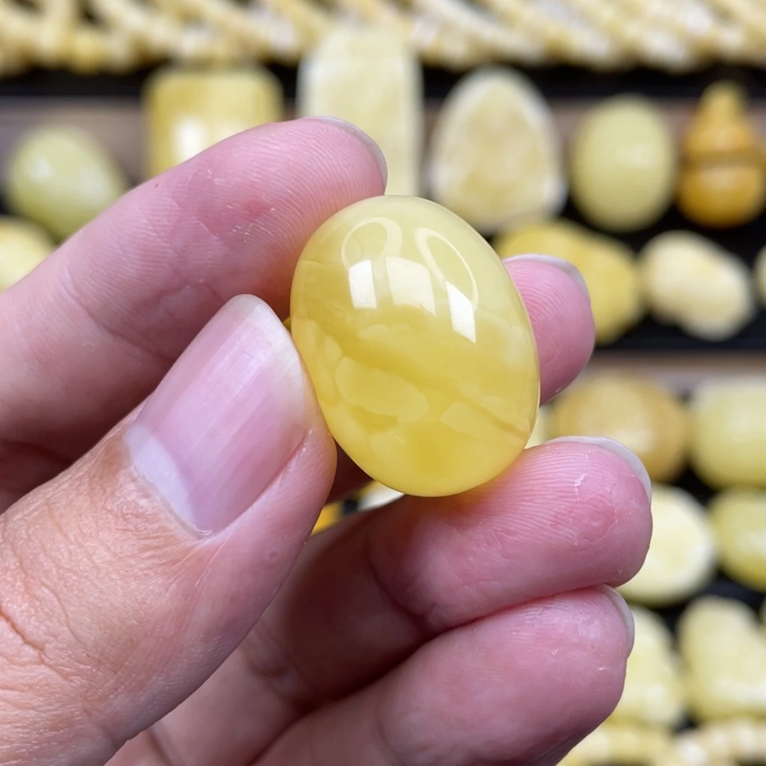 琥珀未镶嵌裸石琥珀蜜蜡