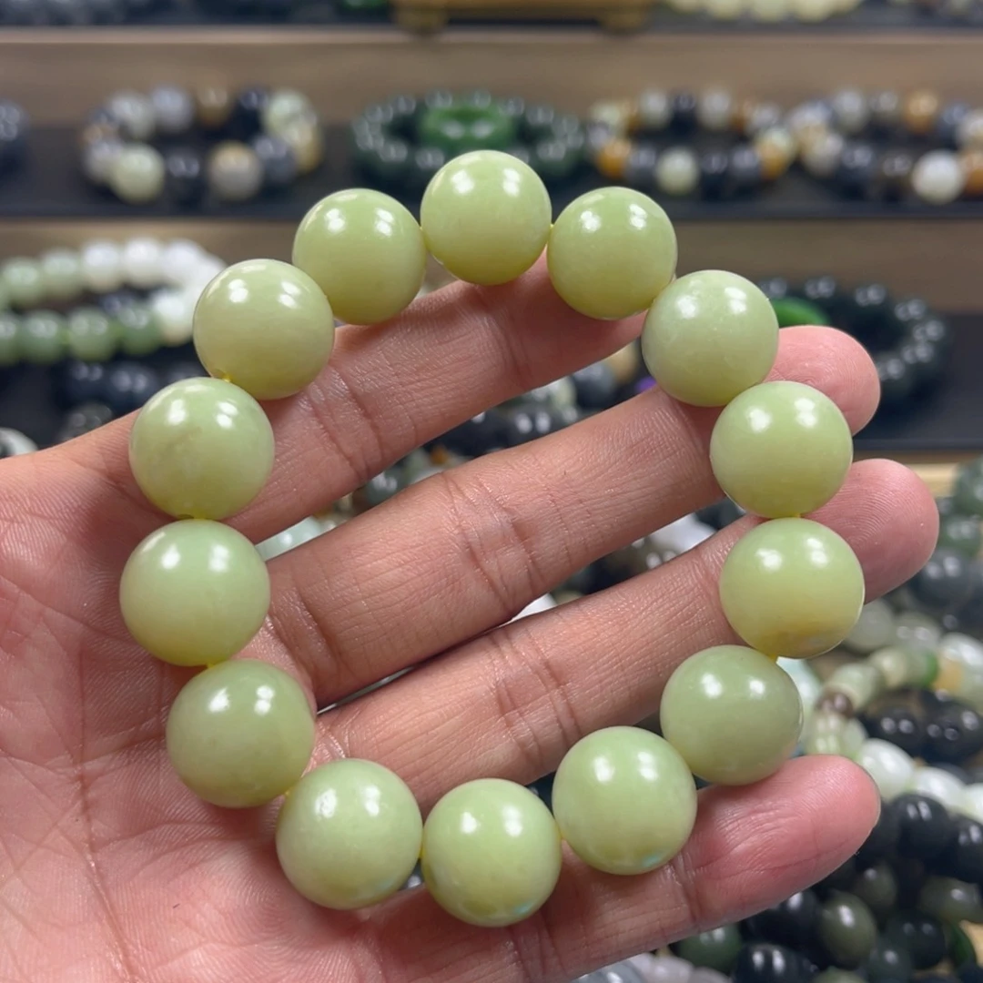 和田玉手串未镶嵌