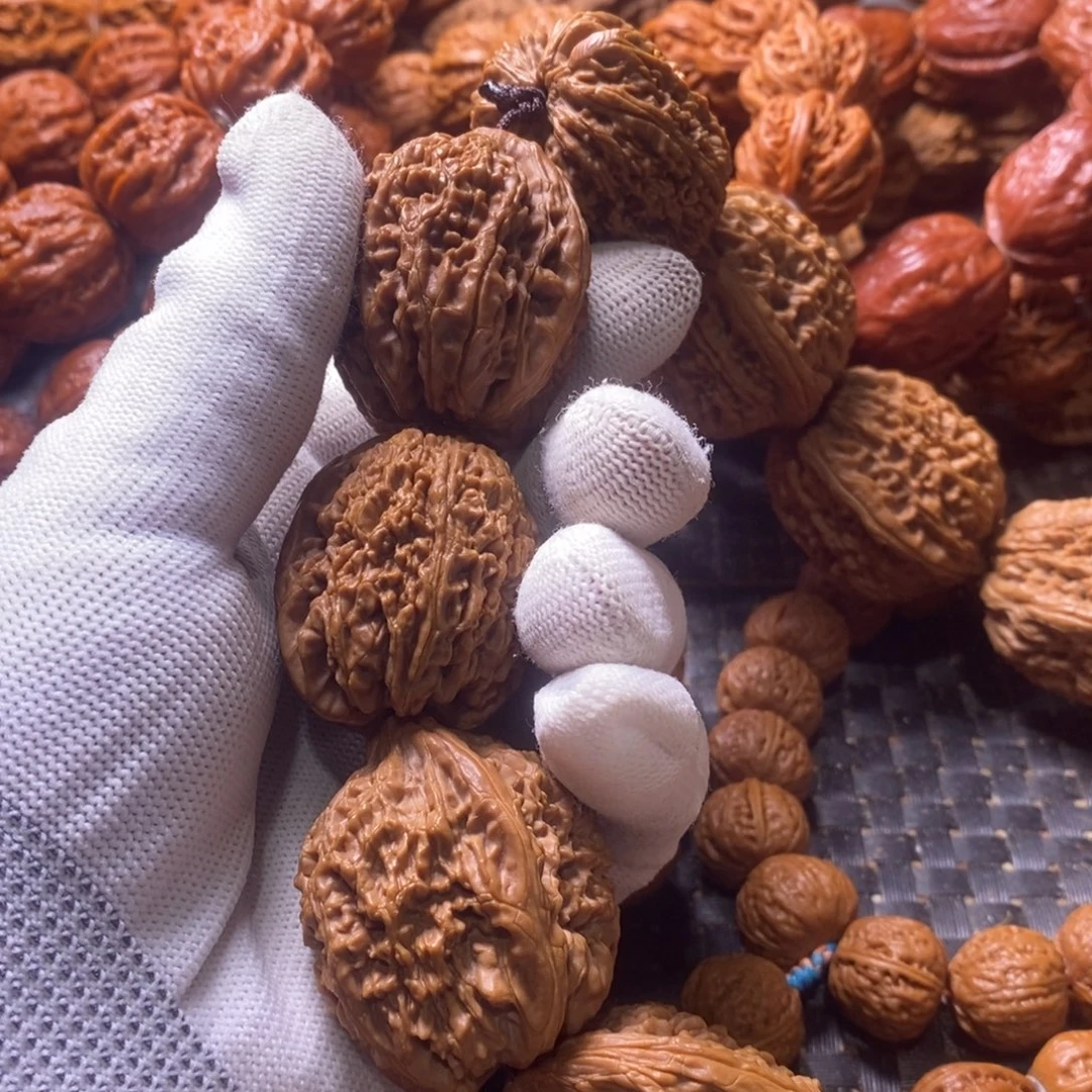 子***雨文玩核桃吊坠大蒜头