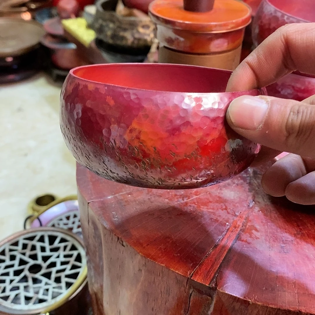 手工锻打工艺小茶洗