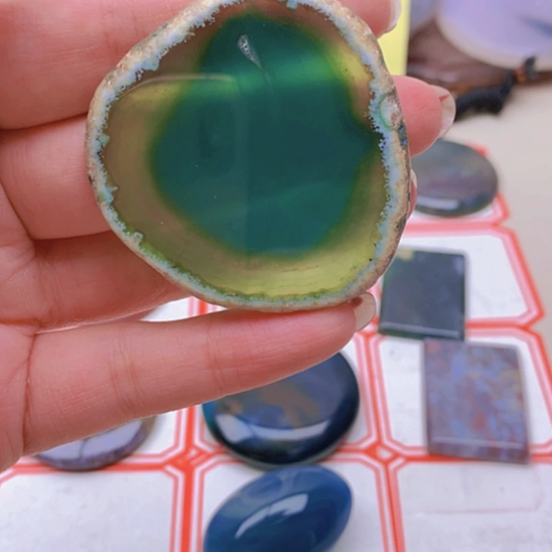 【闪购商品】玛瑙/玉髓珠宝半成品未镶嵌阿**哥