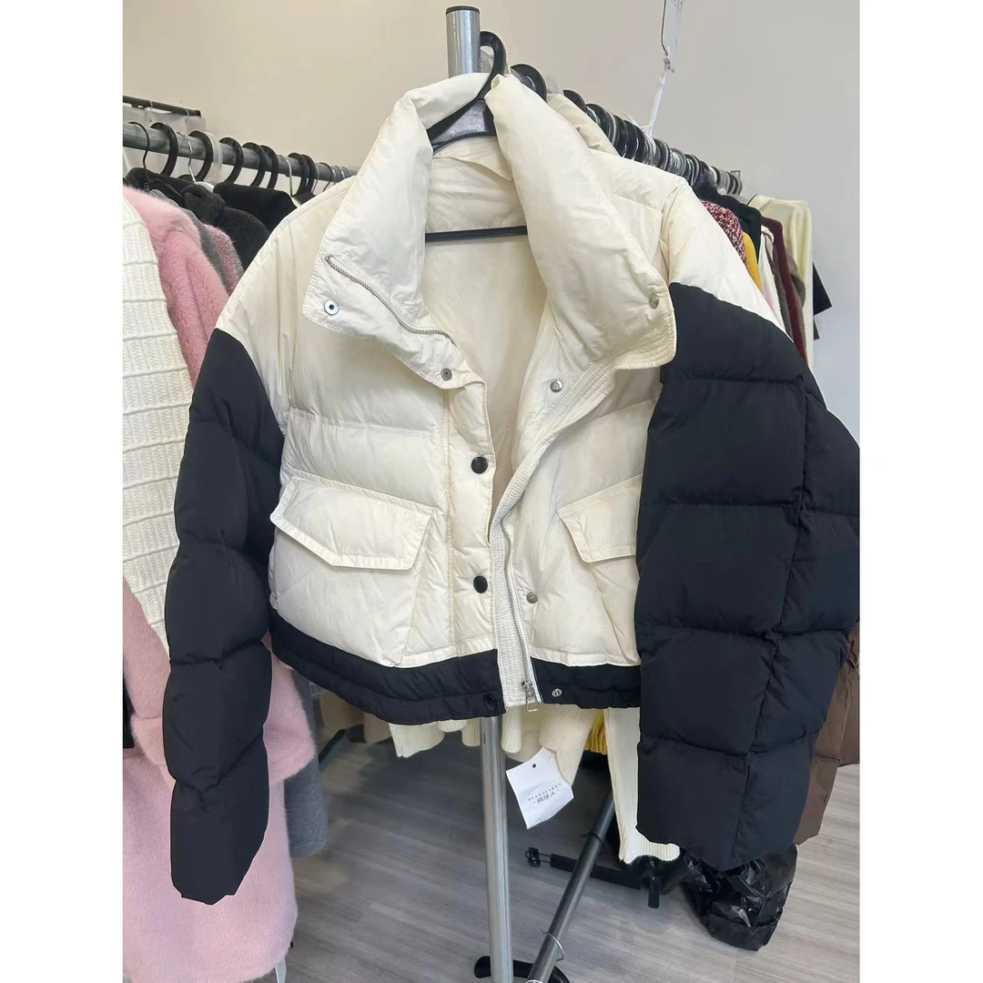 【水冰月】【巧乐滋】拼色羽绒服预CDP4YRF1155C