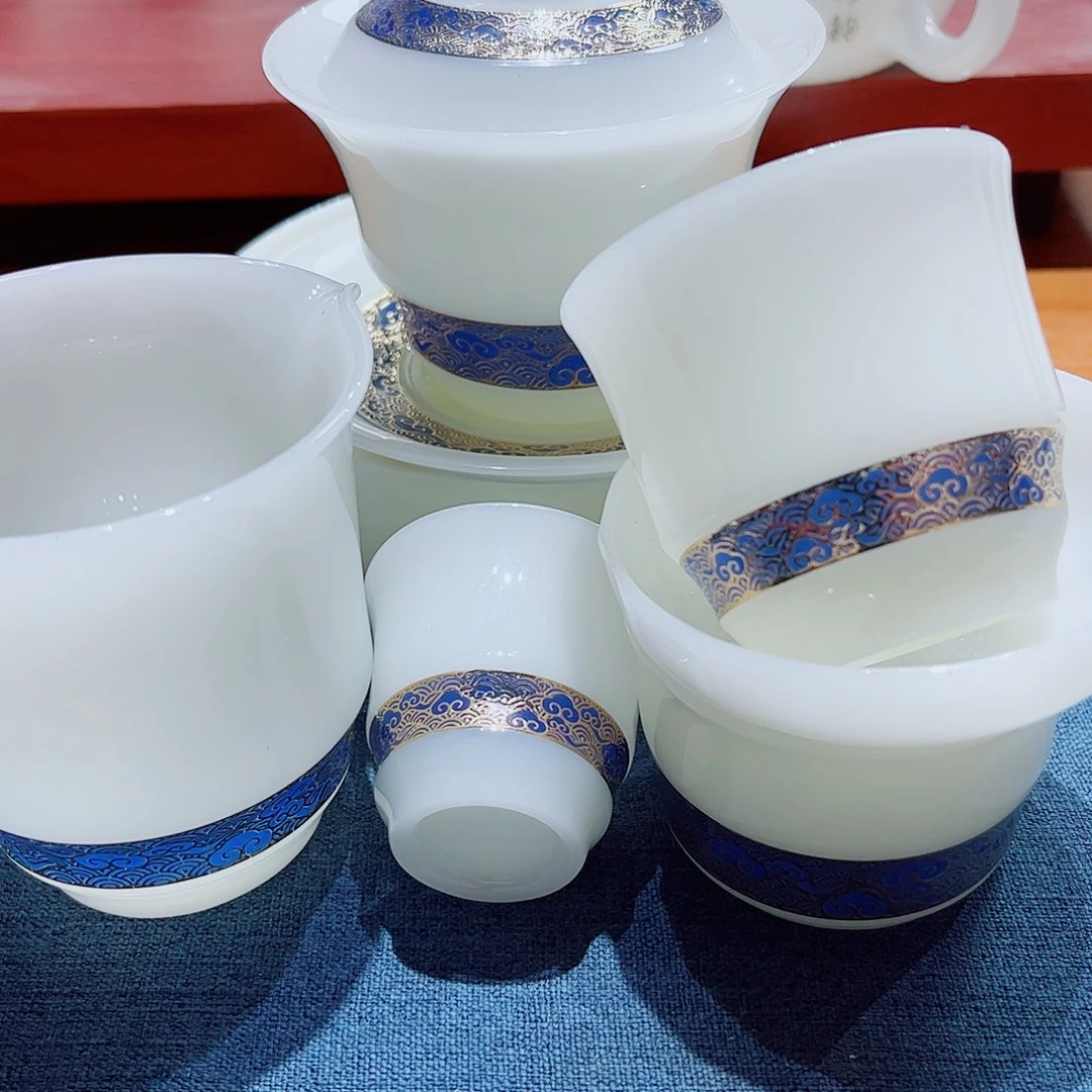 陶瓷璞玉140cc➕6杯套礼盒