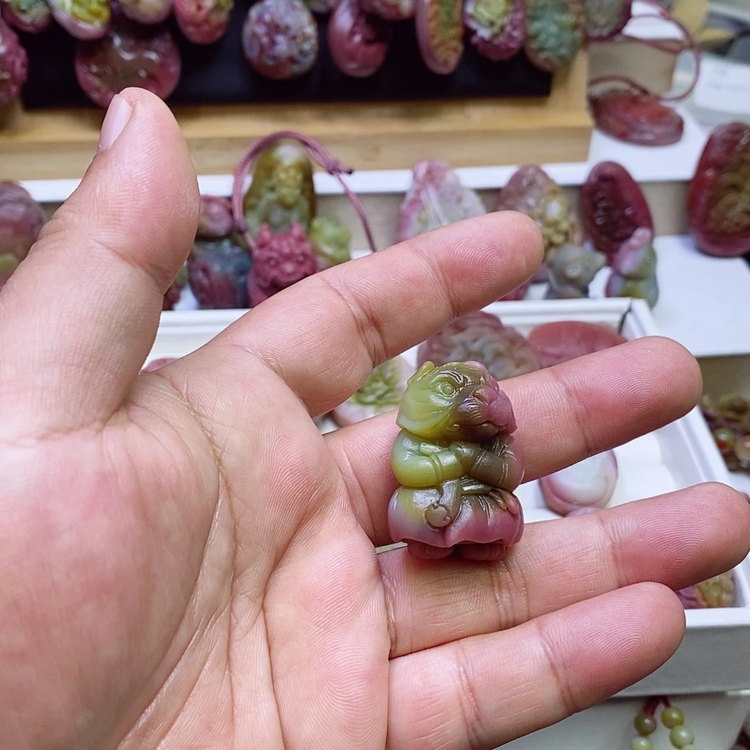 玛瑙/玉髓盐源玛瑙未镶嵌