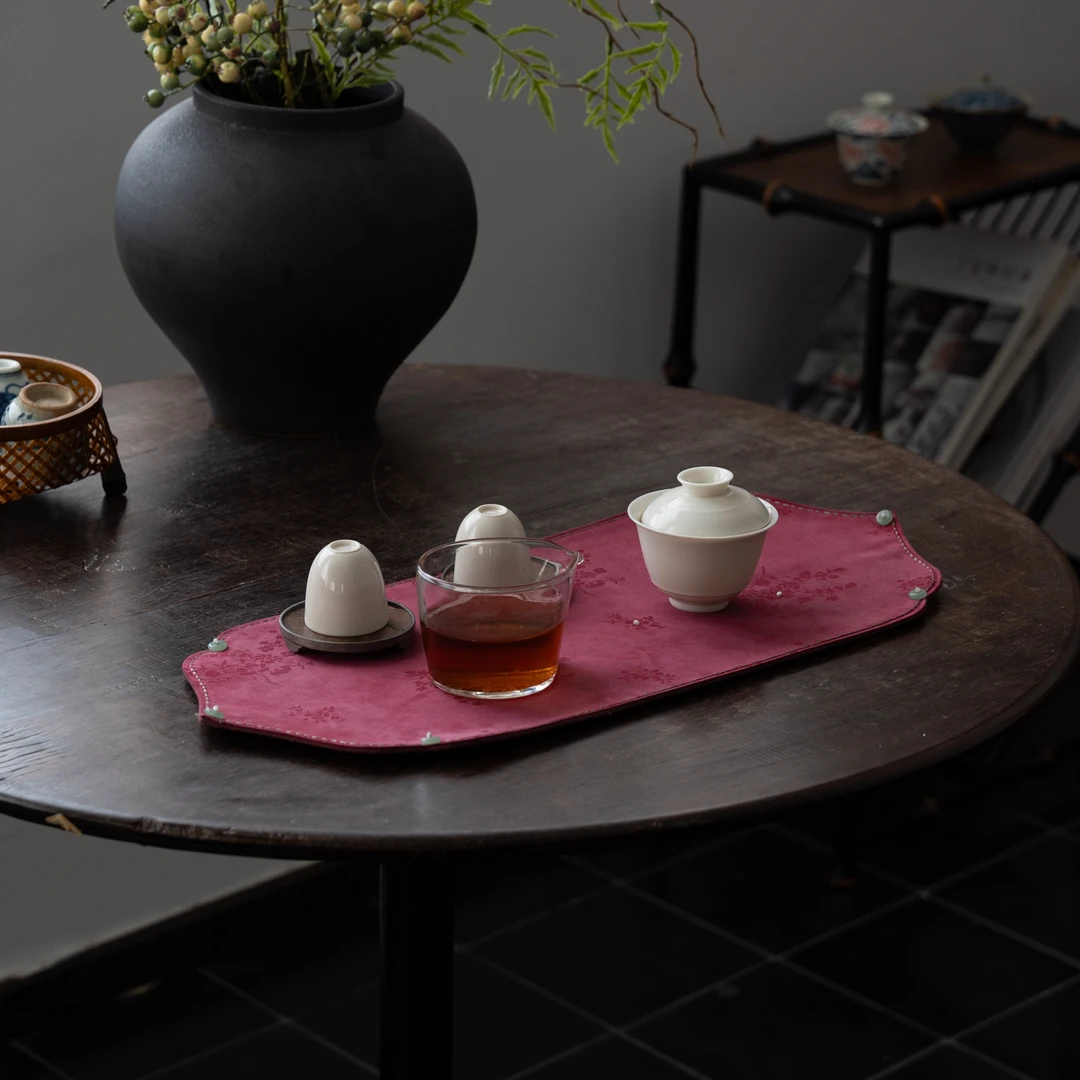 【茶席垫】姹紫嫣红葫芦茶席垫隔热垫主人垫喝茶道具功夫茶道