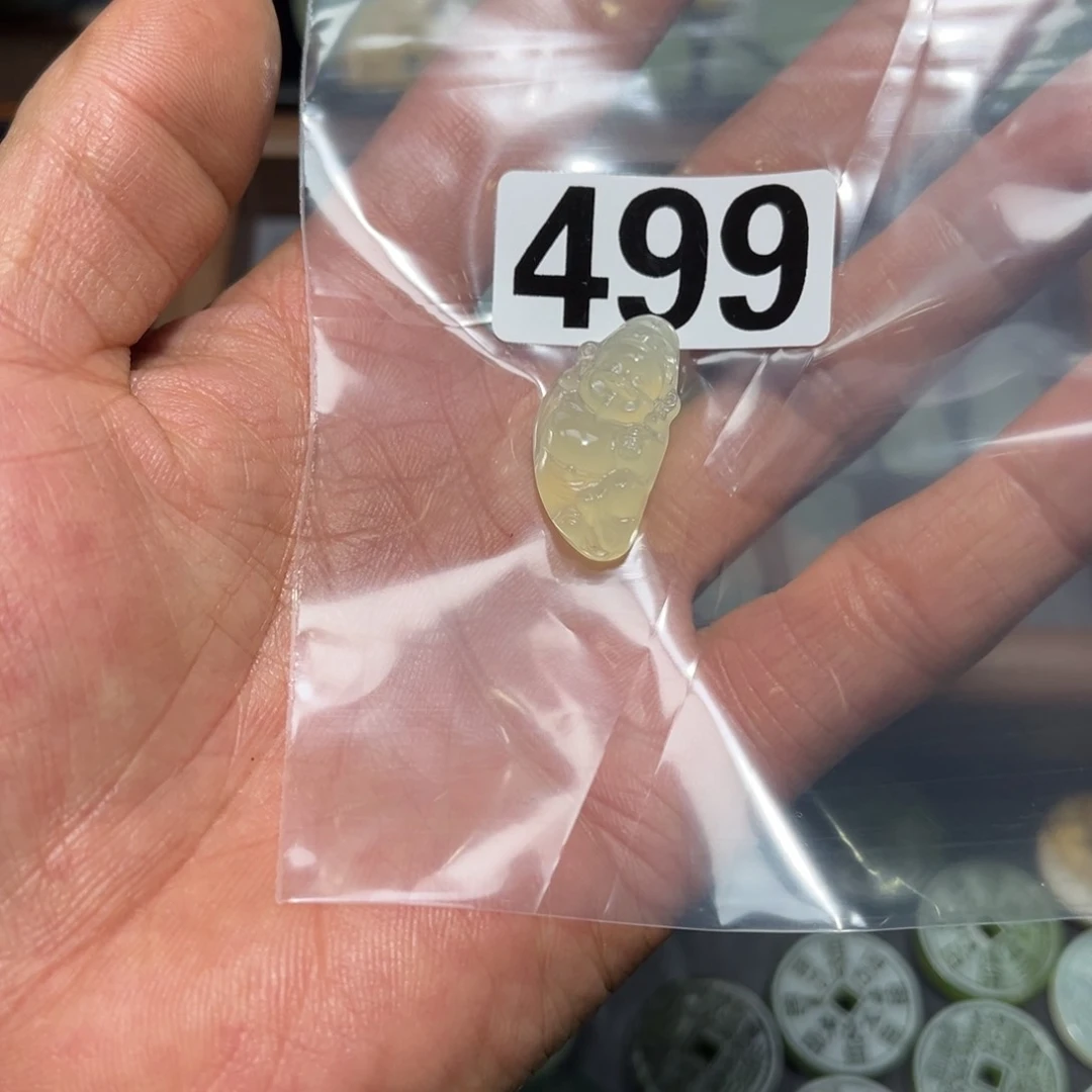 蛇纹石玉颈饰合金v***y