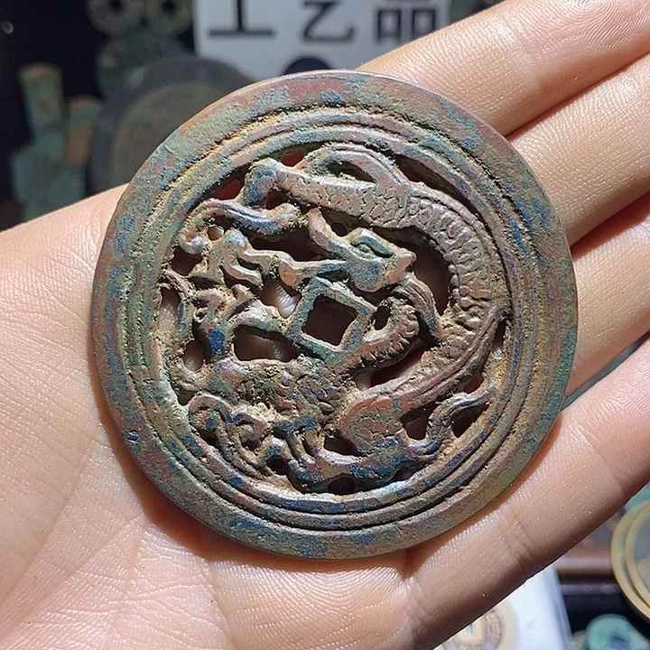 静***張铜现代花钱工艺品工艺品