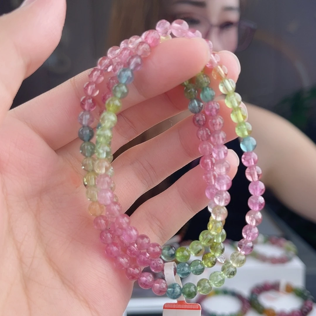 未镶嵌碧玺 4mm碧玺