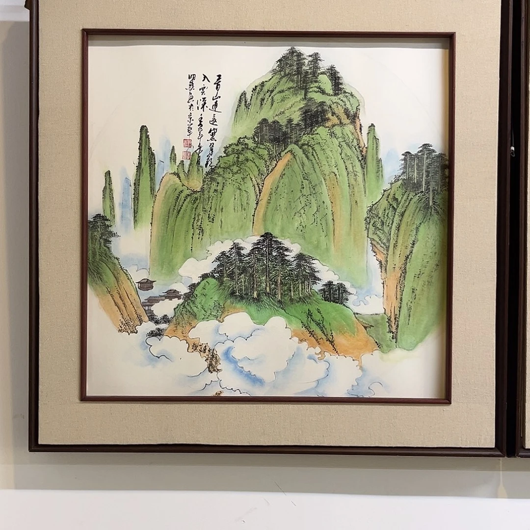 国画手绘国画，精品斗方