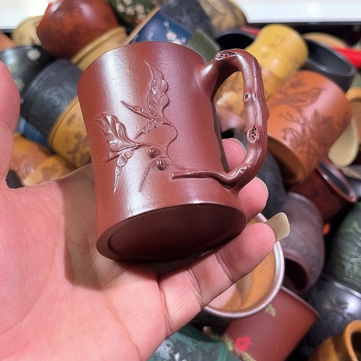 茶杯紫砂全手工紫砂主人杯