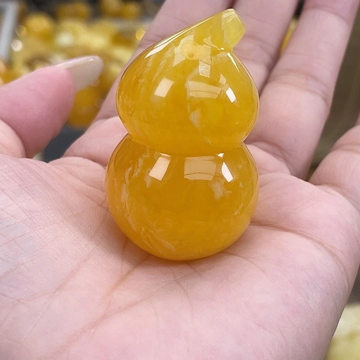 琥珀未镶嵌珠宝奇石琥珀h48