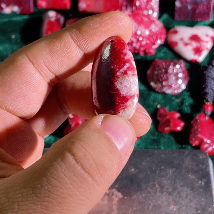 天然辰砂昨****天原石首饰