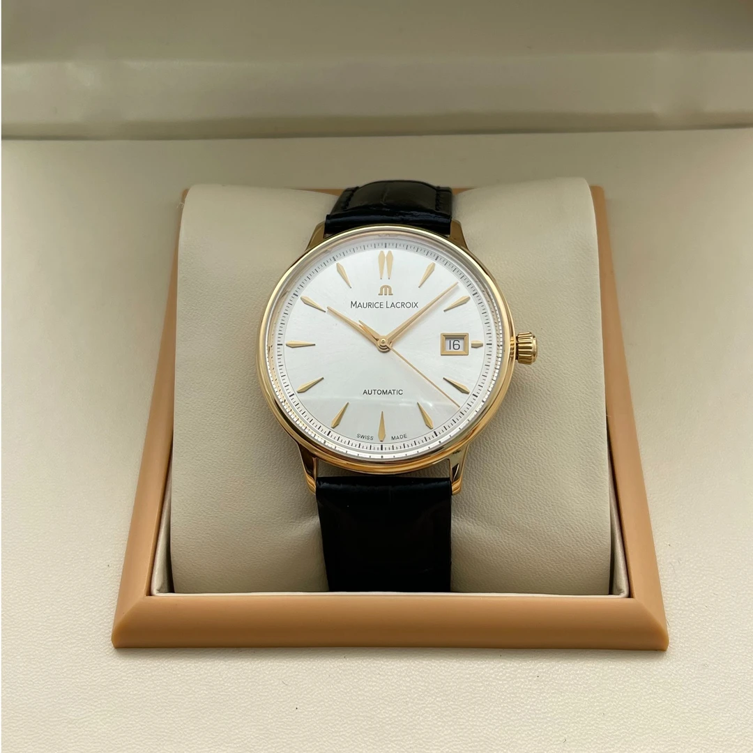 95新 MAURICE LACROIX/艾美表 典雅/A83346/自动机械/38mm/全套