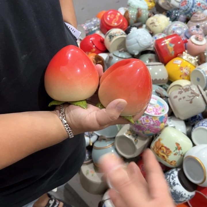 瑕疵福利品陶瓷茶叶罐介意勿拍