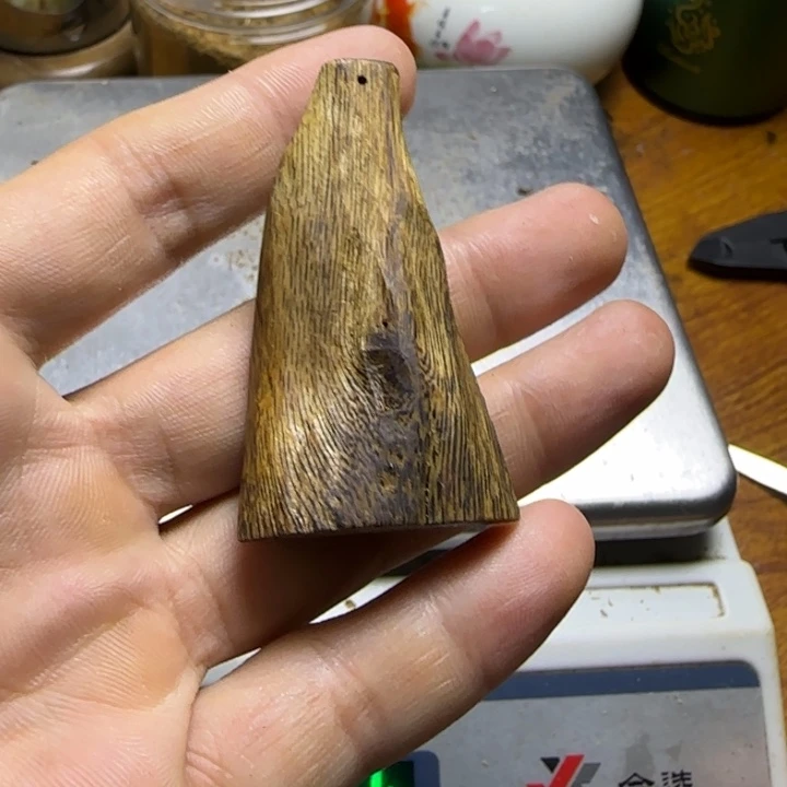 雅***谢沉香碎屑沉香木绿棋楠沉香牌子料7克