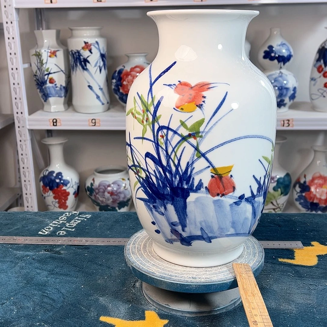 摆件景德镇陶瓷大冬玉鸟