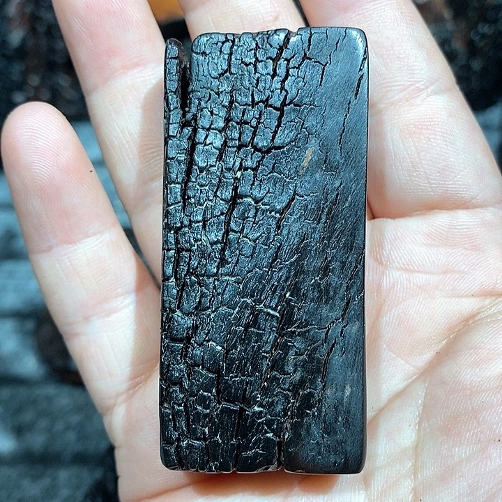 香榧木用****0雷晶颗粒把件一个