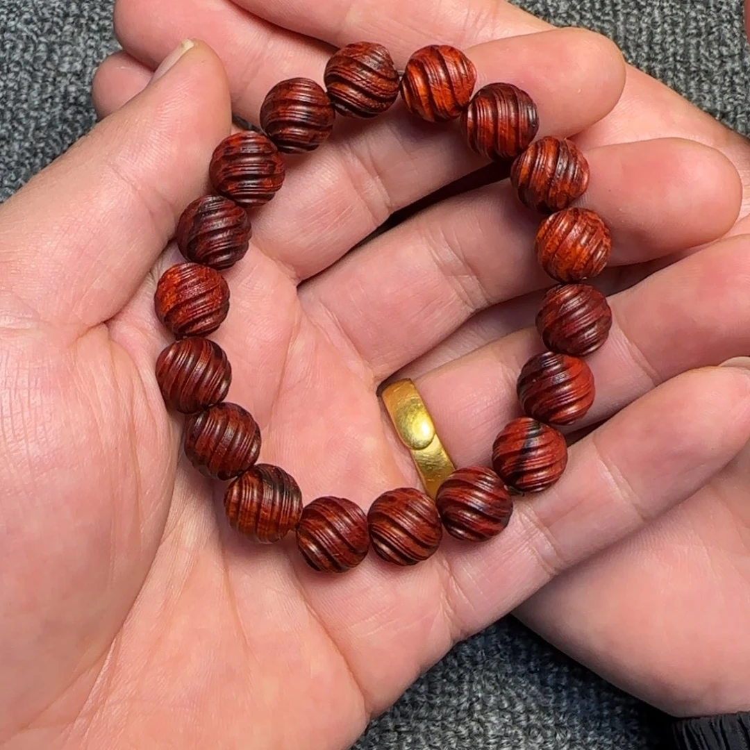 唯***渡檀香紫檀（小叶紫檀）扭转手串