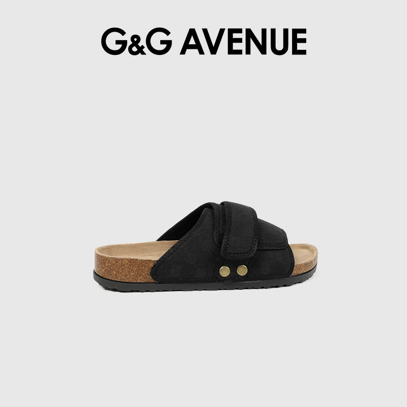 法国G&G AVENUE夏季拖鞋男士款2025新款爆款户外居家防滑一字拖鞋